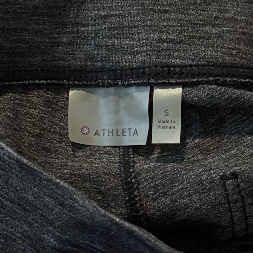 Athleta Metro Classic Pants in Heather Black Size Small - Picture 5 of 6